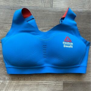 Reebok CrossFit Vibrant Blue Sports Bra